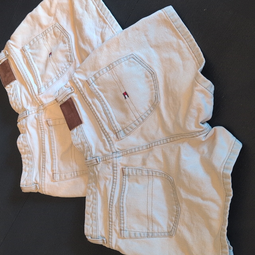 2 Pairs Vintage Tommy Hilfiger Jean Shorts!